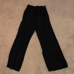 womens Hollister pants tie waist